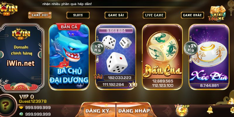 Bắn cá đổi thưởng iWin xứng đáng là sự lựa chọn số 1