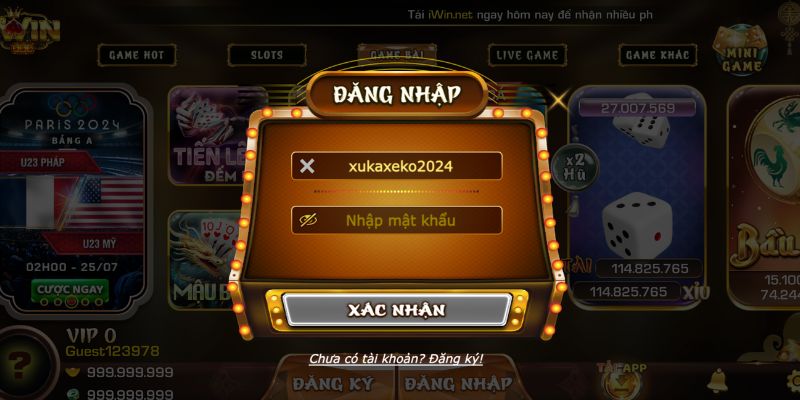 Poker iWin với các thuật ngữ 