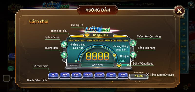 Lớn Nhỏ iWin có quy định và luật chơi dễ dàng thao tác