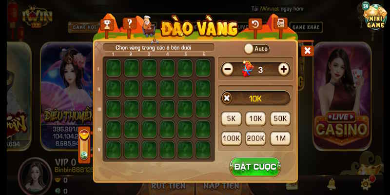 Khái quát chung về tựa game Đào Vàng iWin